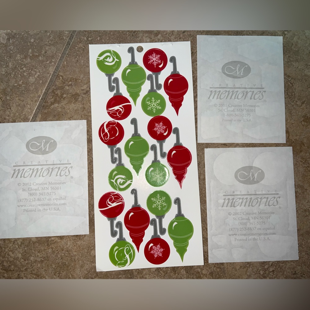 $4 CHRISTMAS SCRAPBOOKING STICKERS. NEW. $4 IF BUNDLED - Picture 6 of 15